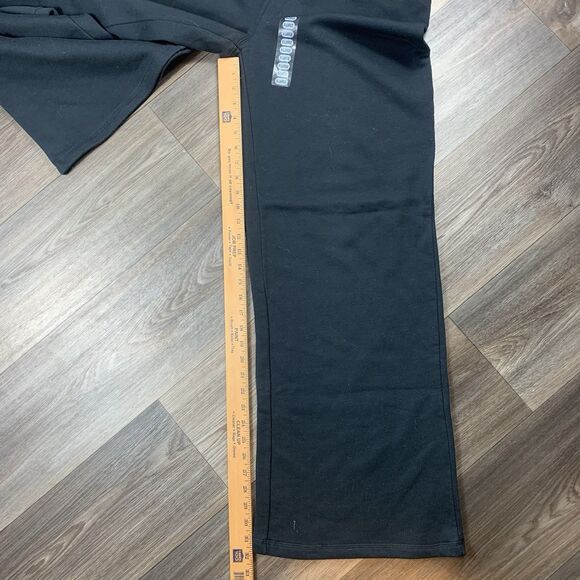 Vintage Nautica Mens Size XL Wide Leg Loungewear Sweatpants Black New - Picture 5 of 7